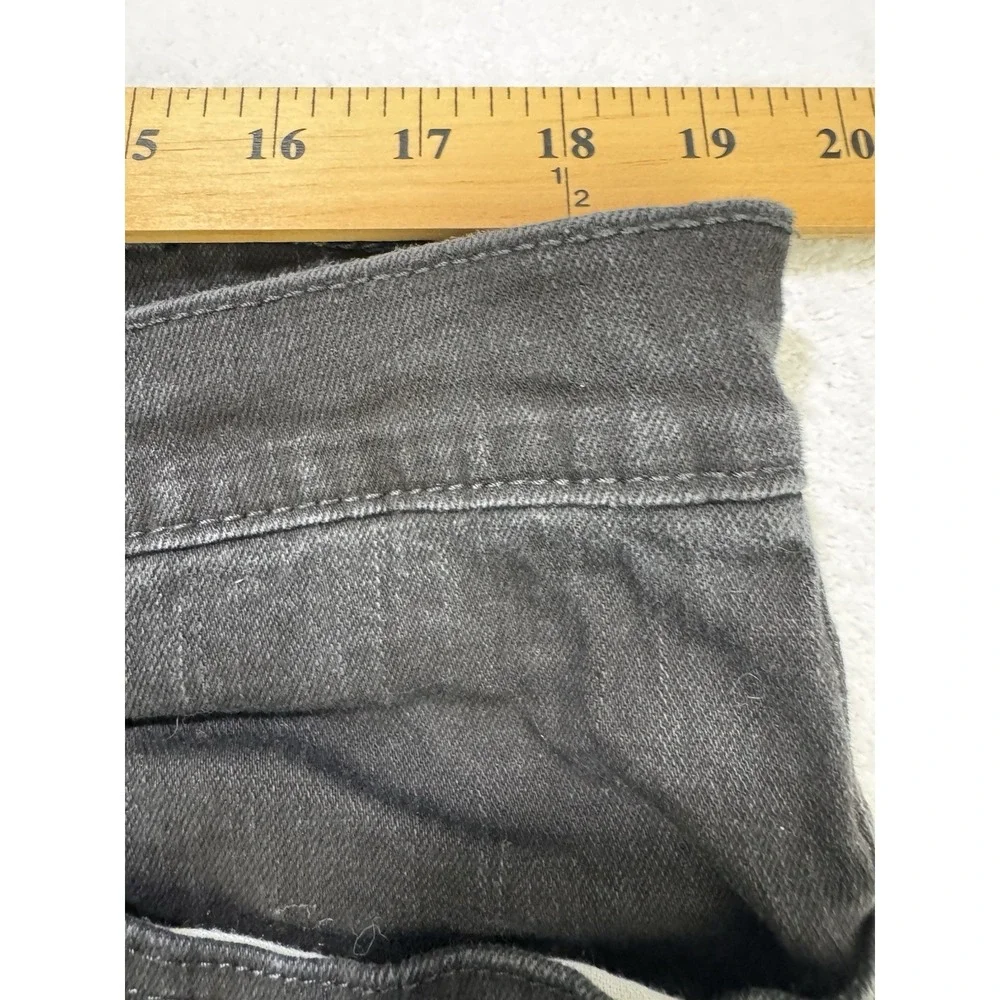 Levis 559 Jeans Men 38X34 Black Relaxed Straight Whisker Distress Denim